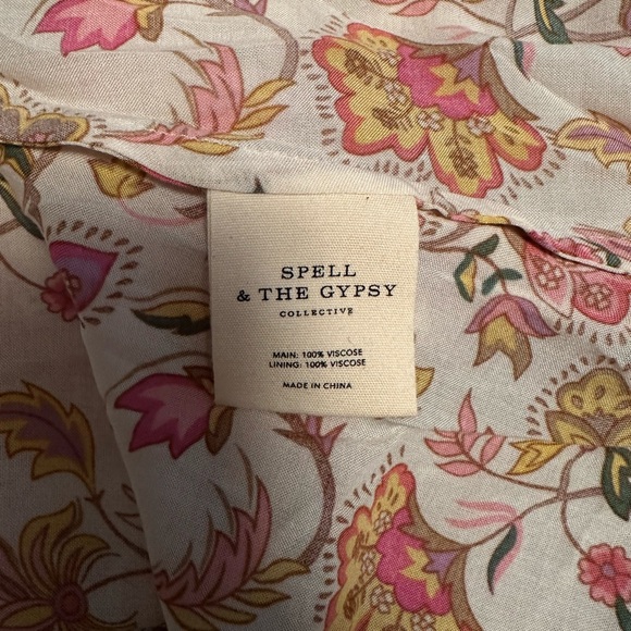 Spell Portobello Blouse in Size Medium - Picture 9 of 13